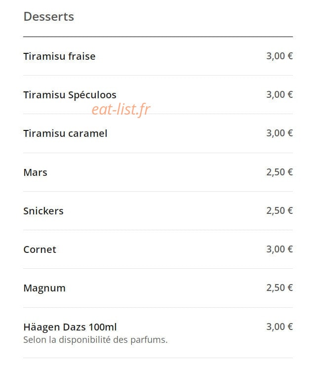 Iskender Kebab — carte page 6