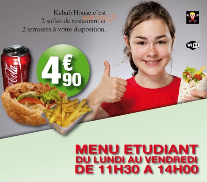 Kebab house — carte page 9
