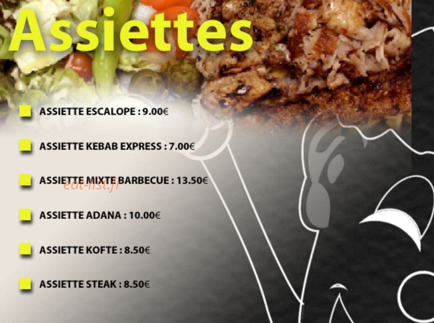 Kebab house — carte page 4