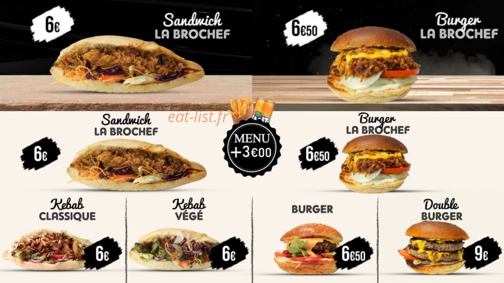 La Brochef — carte page 1