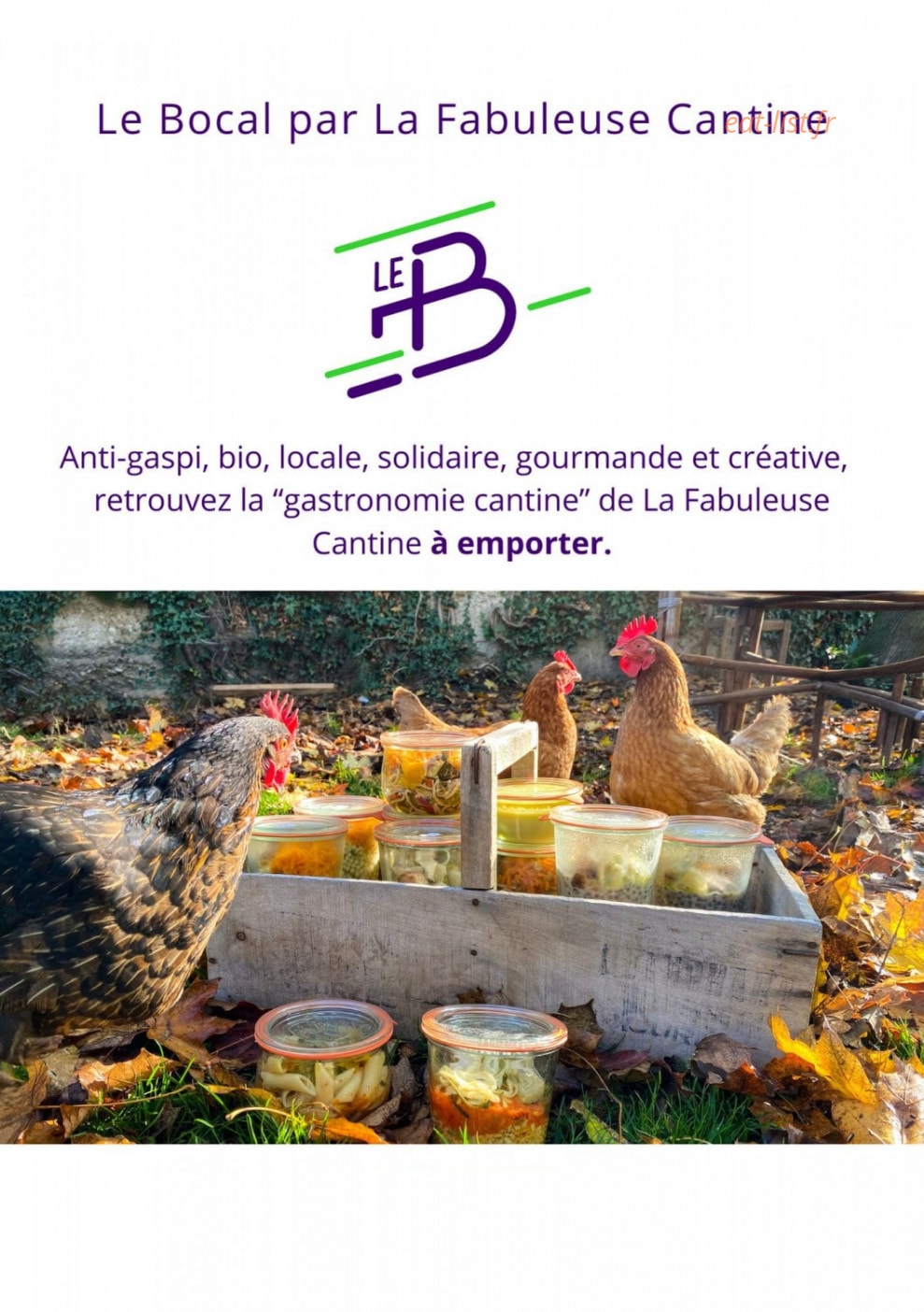 La Fabuleuse Cantine — carte page 1