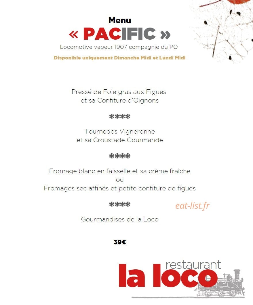 La Loco — carte page 6