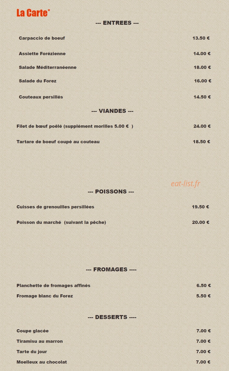 La maison — carte page 1
