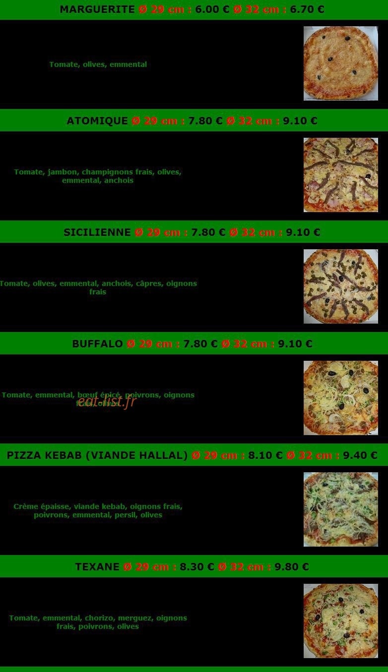 La Pizza Riv' — carte page 2