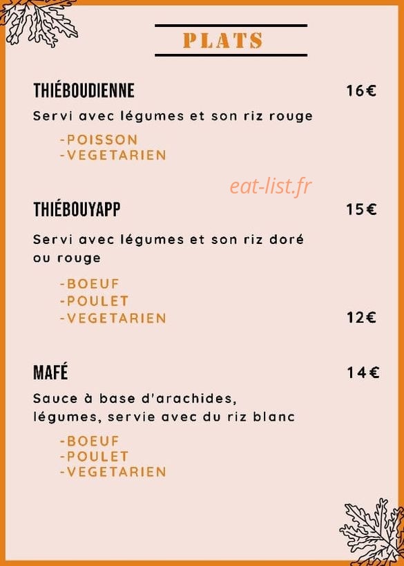 La Savane — carte page 3