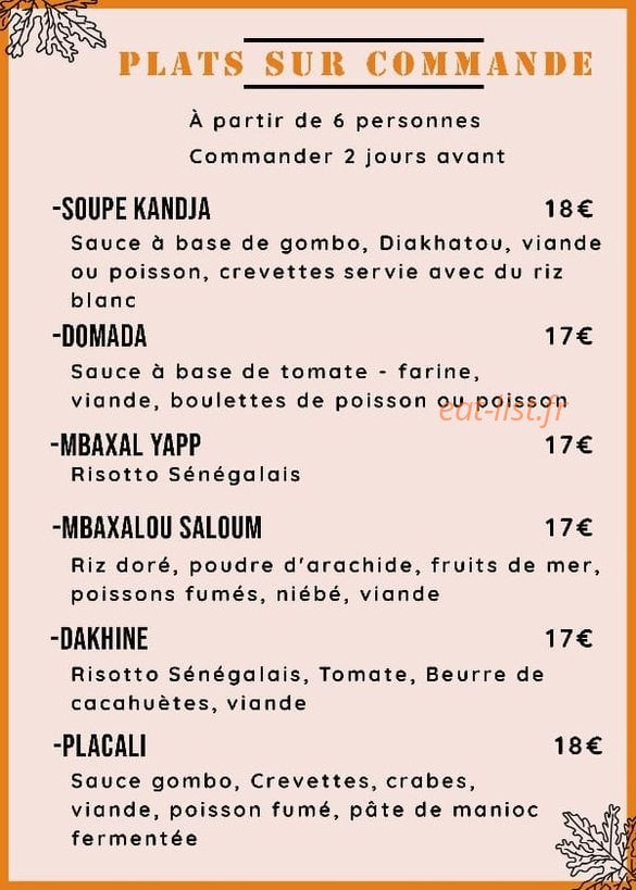 La Savane — carte page 6