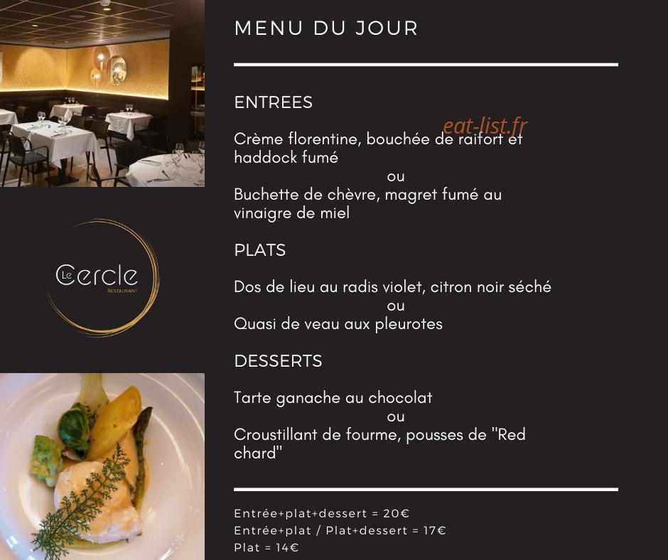 Le Cercle — carte page 1