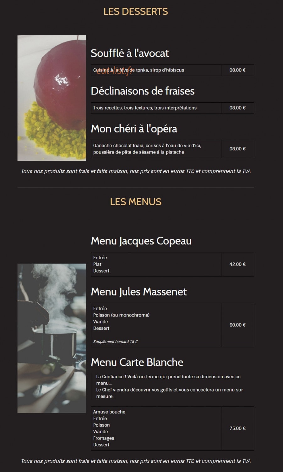 Le Cercle — carte page 3