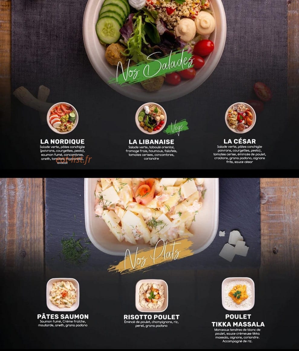 Le Club Café — carte page 1
