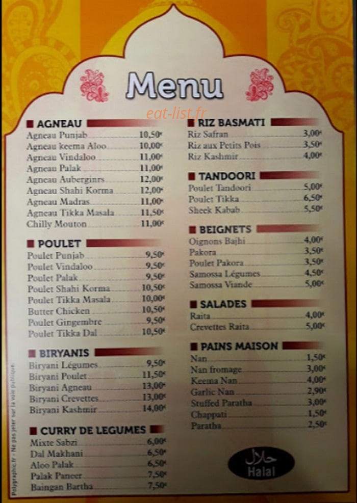 Le Kashmir — carte page 1