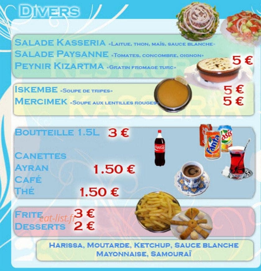 Le kasseria — carte page 5