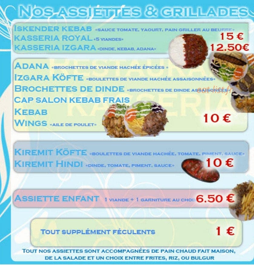 Le kasseria — carte page 2