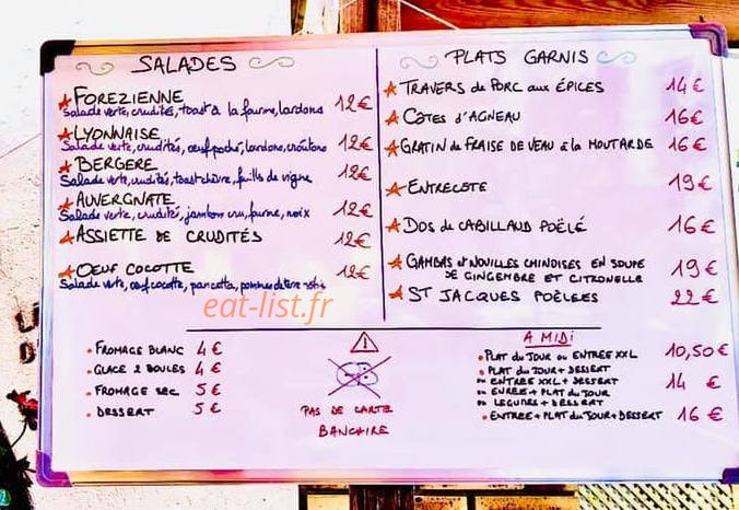 Le Petit Boulogne — carte page 1