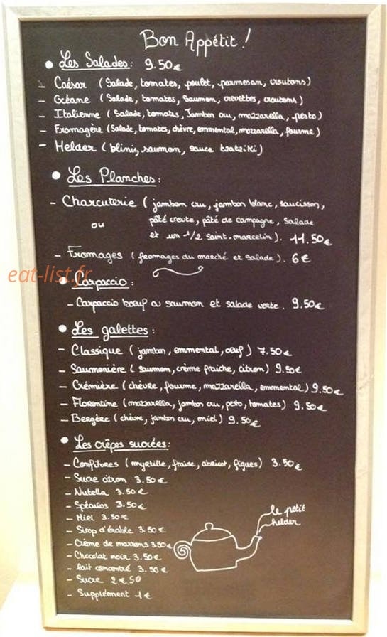 Le petit helder — carte page 1