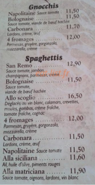 Le San Remo — carte page 8