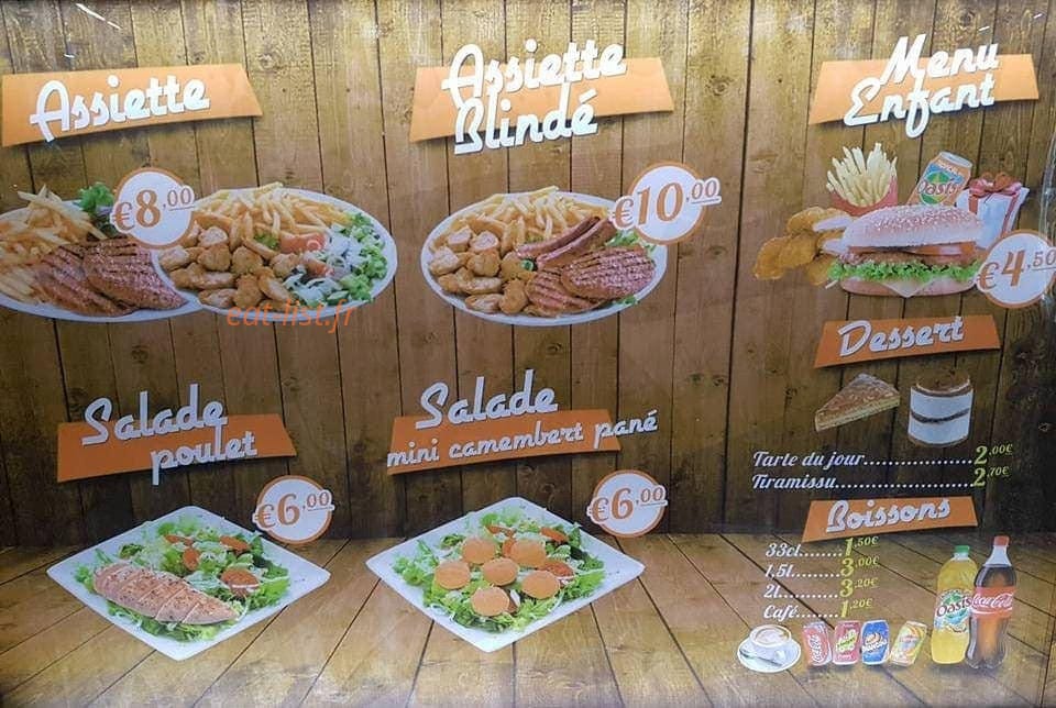 Le tacos — carte page 3
