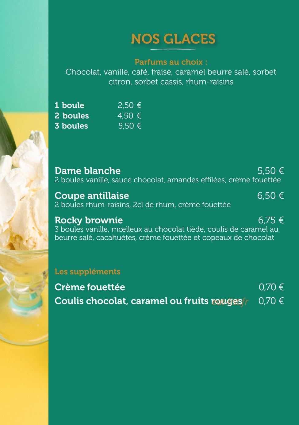 Les Comptoirs d'Alice & Jules — carte page 2