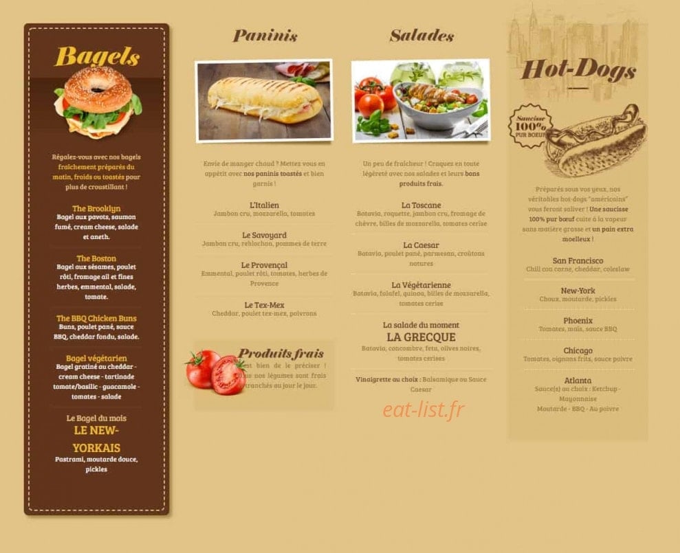 Mary's Coffee — carte page 3