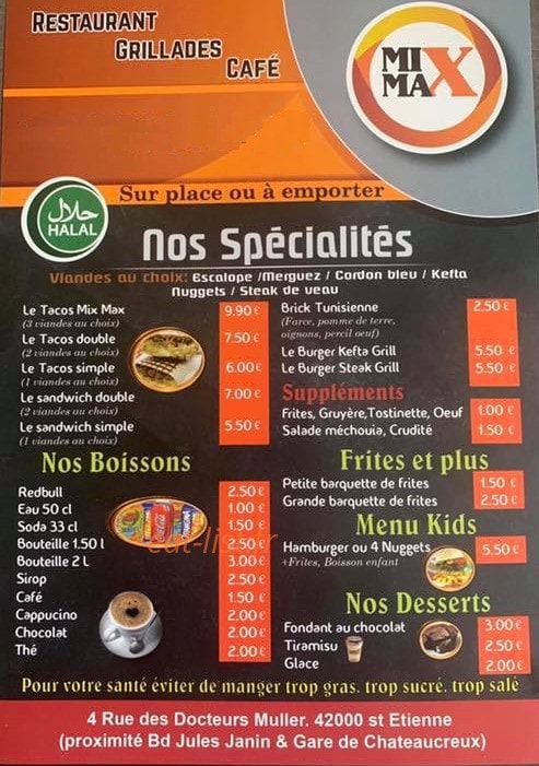 Mix Max — carte page 2