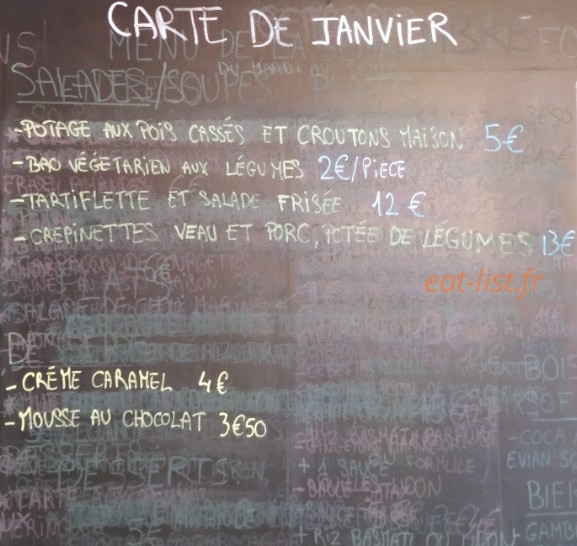 Munchies — carte page 1