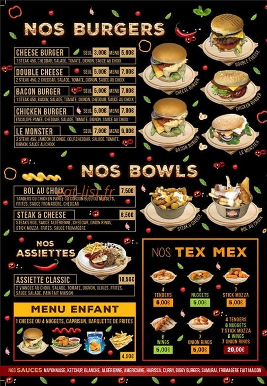 My Food — carte page 2