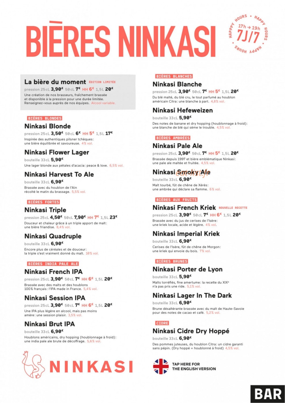 Ninkasi — carte page 2