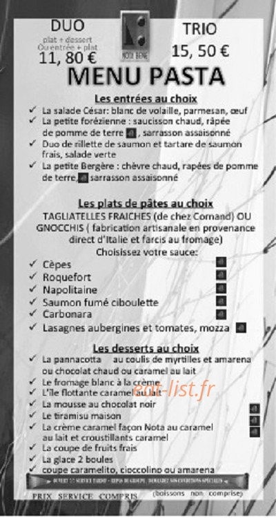 Nota bene — carte page 2