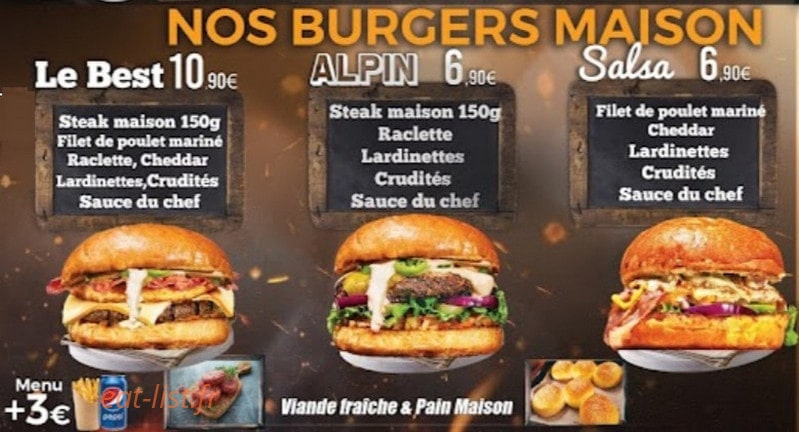 Original Food — carte page 5