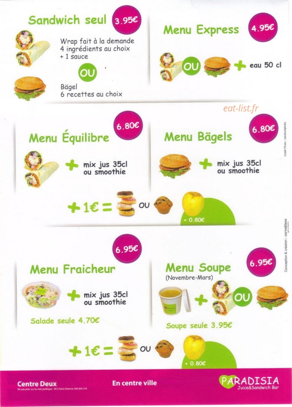 Paradisia — carte page 1