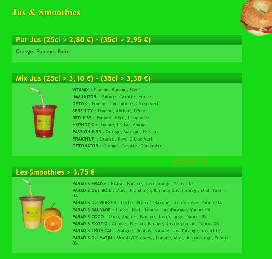 Paradisia — carte page 3