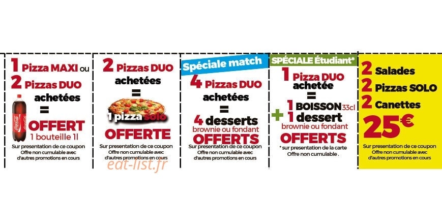 Pizz'à L'ancienne — carte page 4