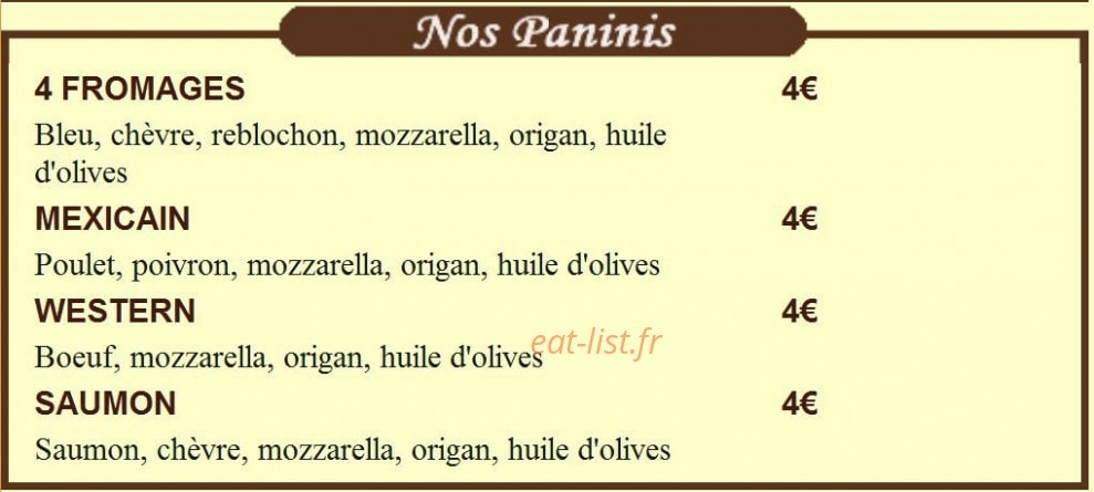 Pizz'a L'ancienne — carte page 2