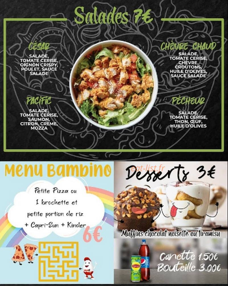 Pizz and grill — carte page 4