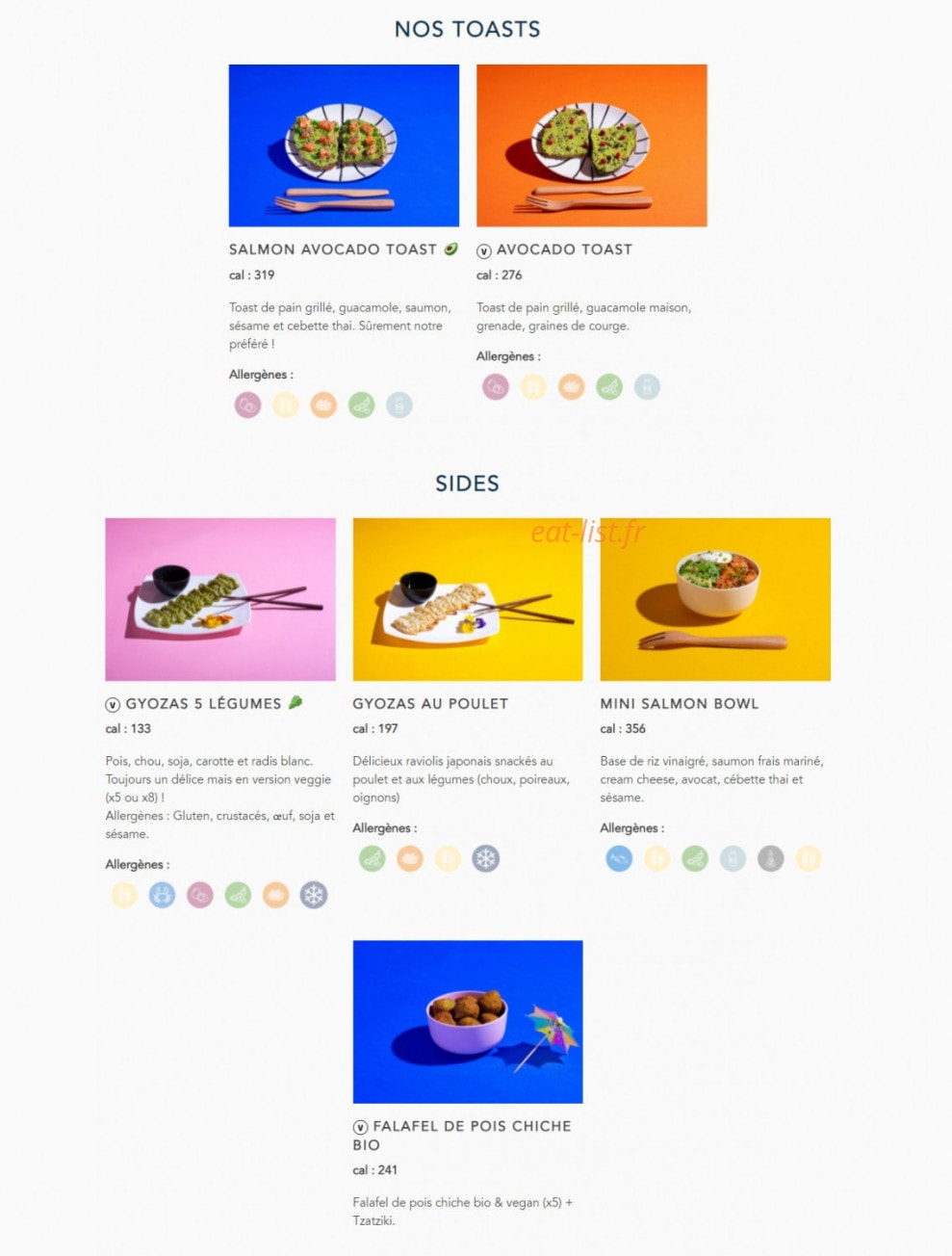 Pokawa — carte page 3