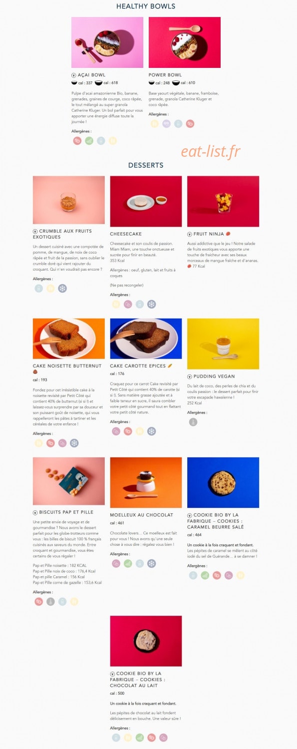 Pokawa — carte page 4