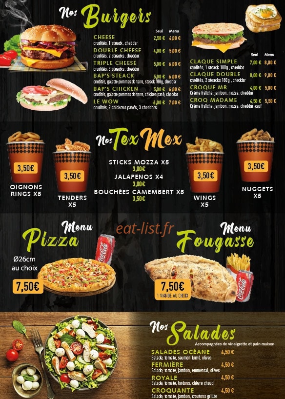 Royal Food — carte page 4