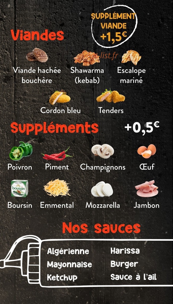 ShawarmaX — carte page 3