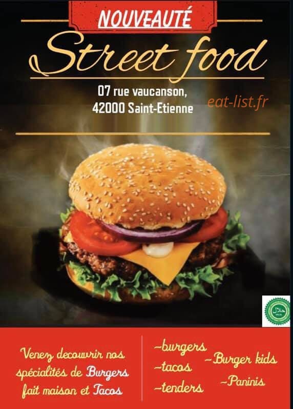 Street Food 42 — carte page 1