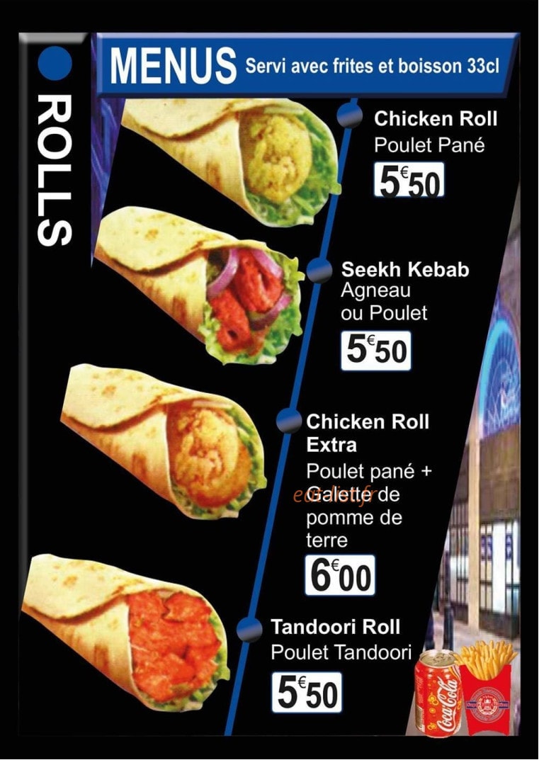 Super Food Station — carte page 2