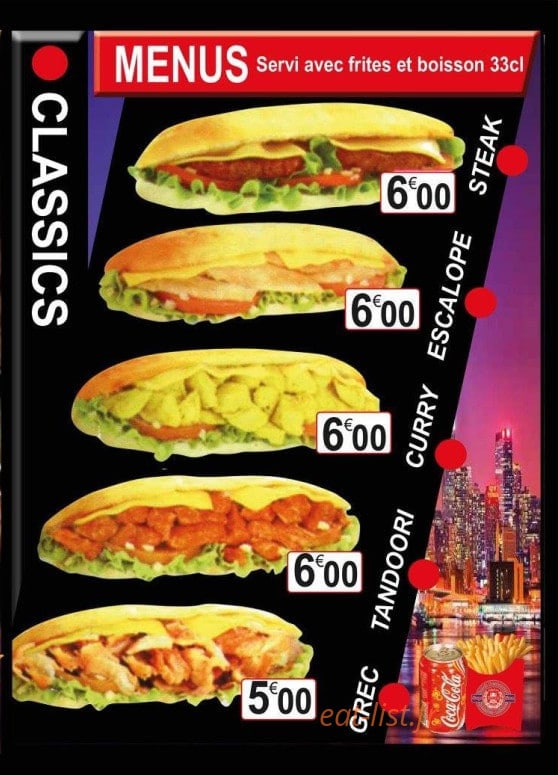 Super Food Station — carte page 4