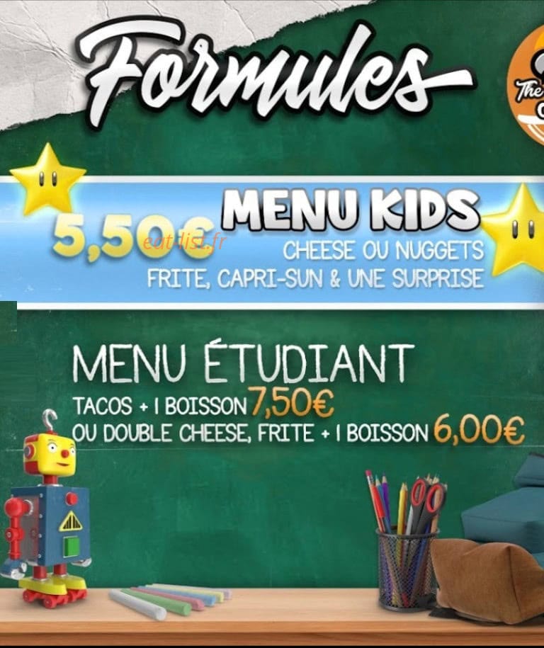 The Miam's — carte page 2