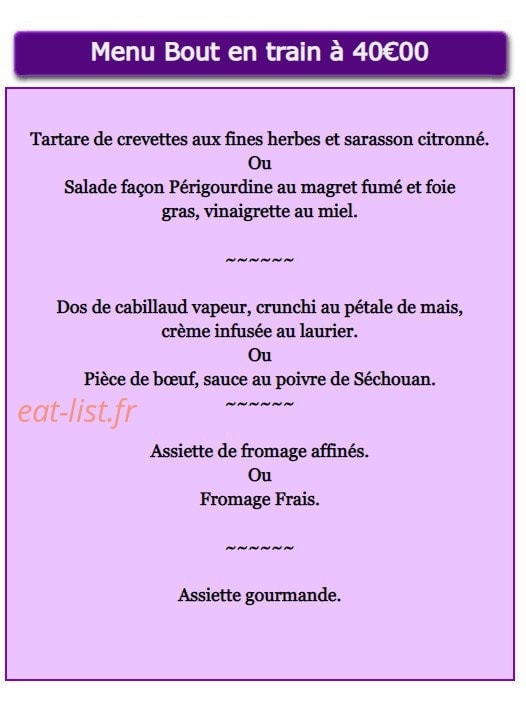 La Gare — carte page 5