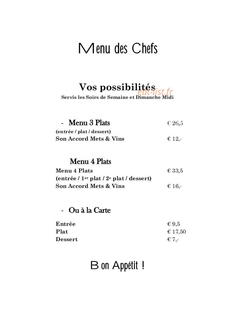 Les Dutchy's — carte page 2