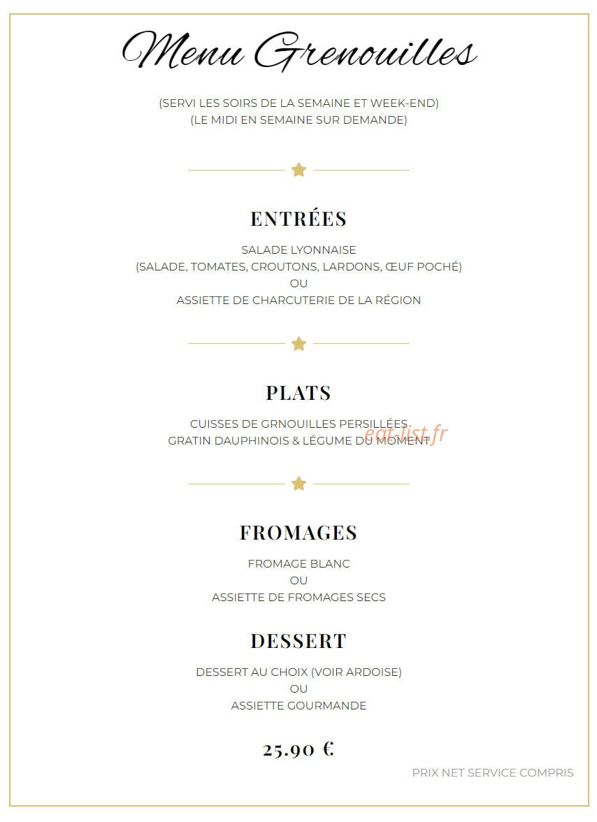 Comme Chez Soi — carte page 4