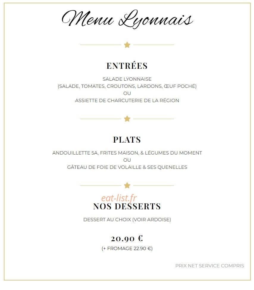 Comme Chez Soi — carte page 2