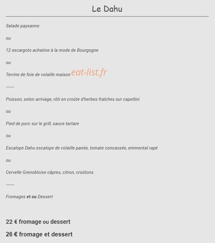Le Dahu — carte page 3