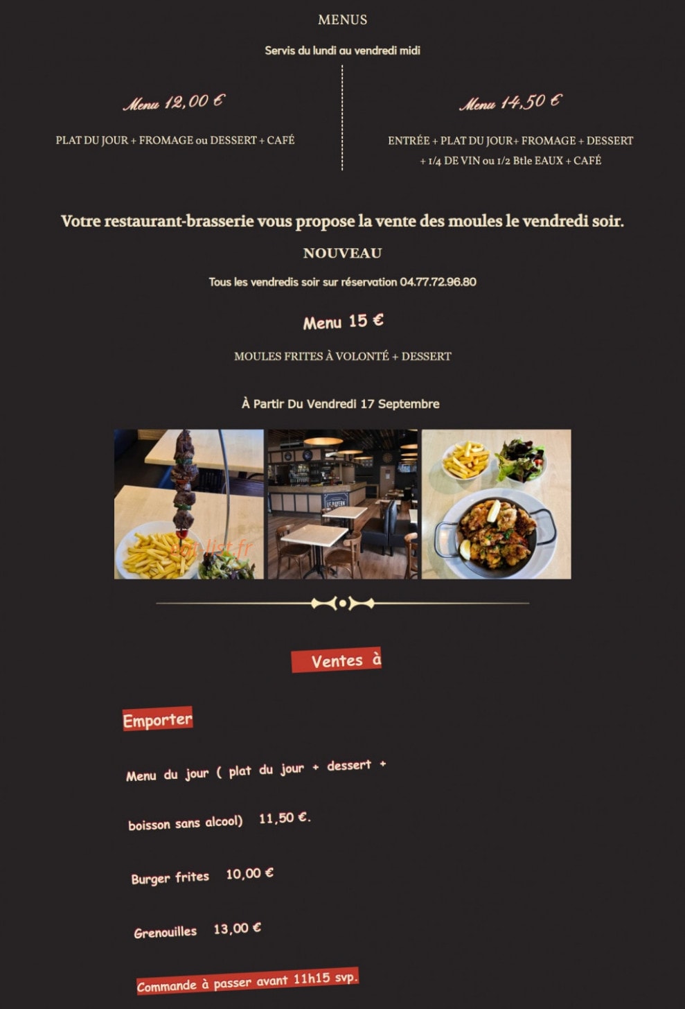 Le Bayern — carte page 1