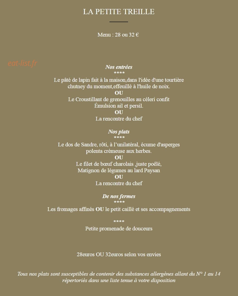 La loge aux Vignes — carte page 2