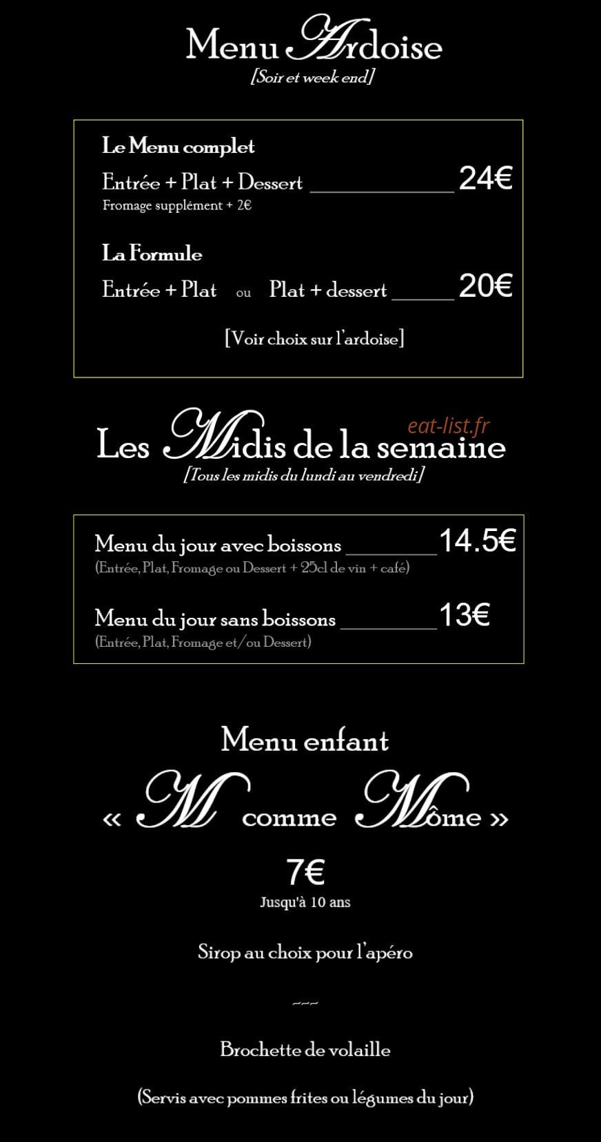 Le Mottet — carte page 1