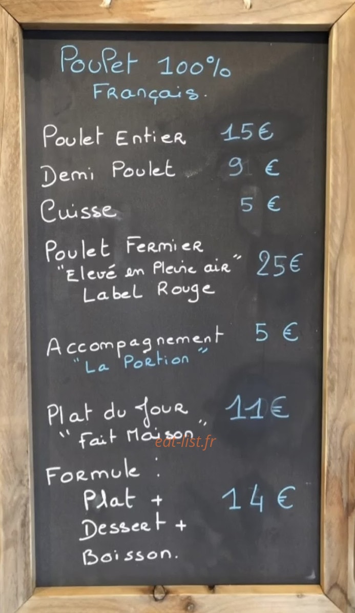 Madame Poulette — carte page 1
